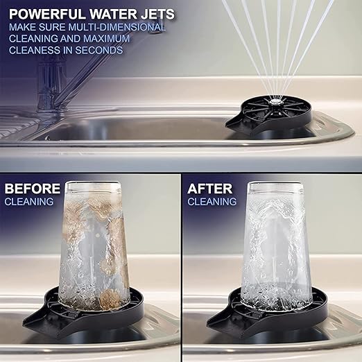 AquaForce – Glazen reinigen in één klik